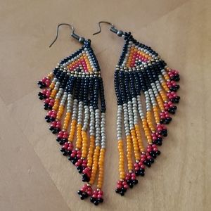 Seed Bead Earrings